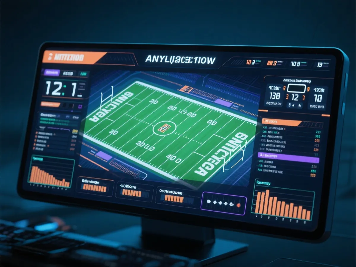 賽事數據分析示意