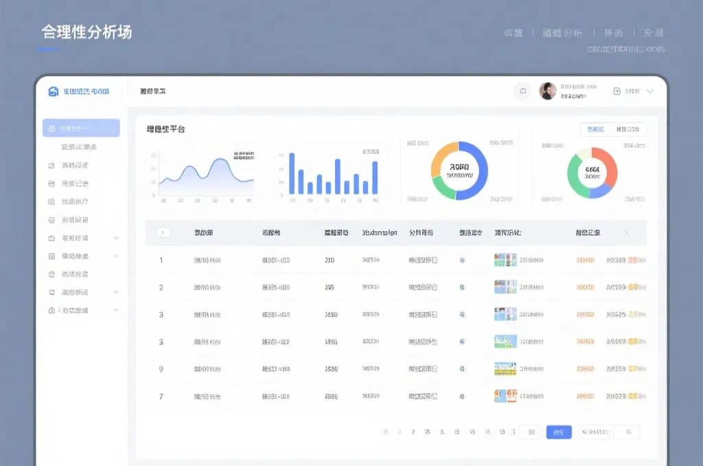 电子表格中展示多平台数据对比与复盘记录，呈现理性分析场景